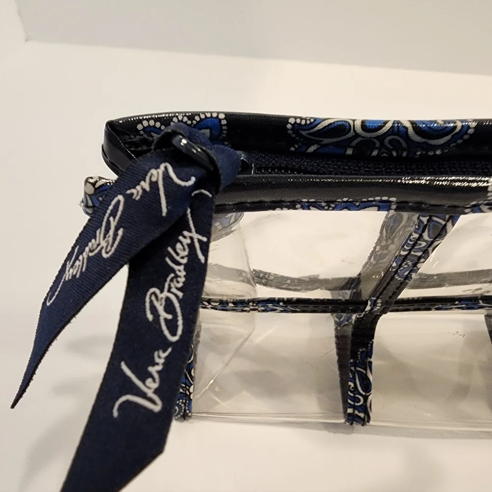 Vera Bradley Transparent Travel Pouch